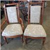 Image 2 : FOUR DINING ROOM CHAIRS