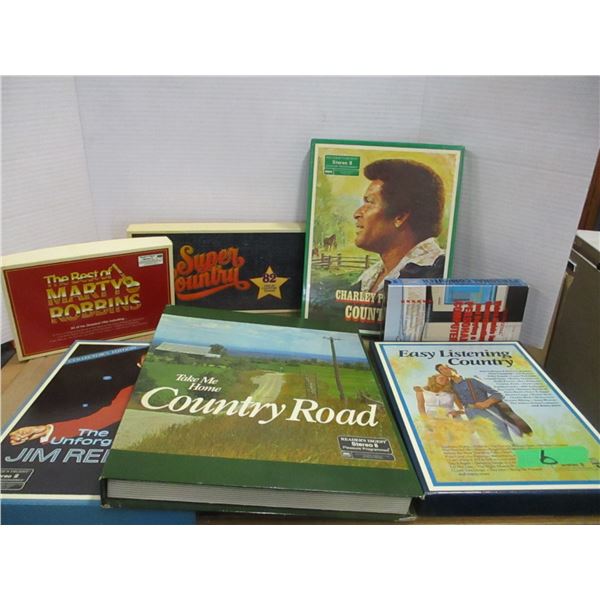ESTATE:  ASSORTED 8 TRACK TAPES