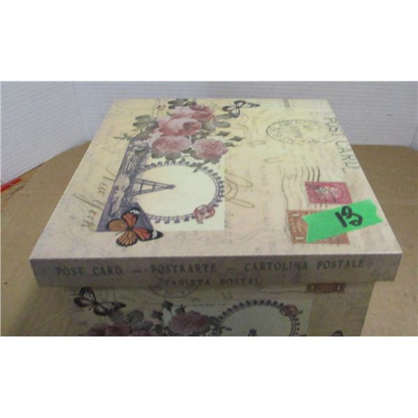 ESTATE:  SET OF 3 STORAGE BOXES