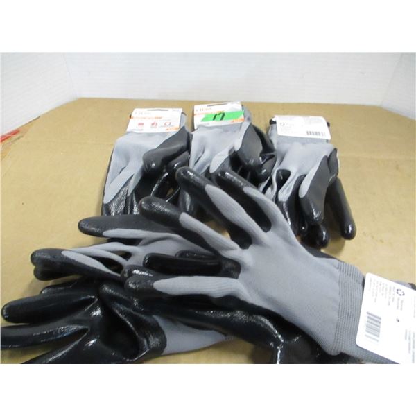 NEW:  GRIP GLOVES - 5 PAIR