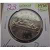 Image 1 : 1975 PROOF CAMEO CANADA VOYAGER DOLLAR
