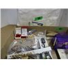 Image 1 : BOX C/W ASSORTED JEWELRY & MISC