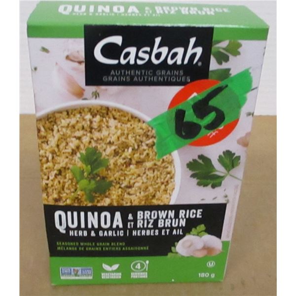 SHELF PULLS (AS IS):  QUINOA C/W BROWN RICE (180G)