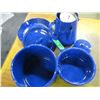 Image 1 : FREIGHT DAMAGE (AS IS):  ENAMEL CAMPING SET