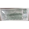 Image 2 : 1973 POKER HAND SERIAL NUMBER CANADA $1 BILL
