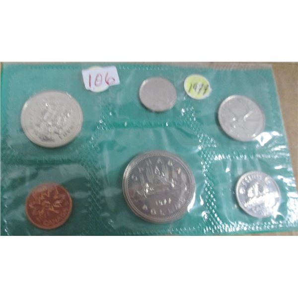 1977 PROOF CANADA MINT SEALED COIN SET