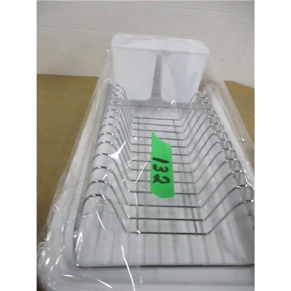 FREIGHT DAMAGE (AS IS):  DISH DRAIN BOARD & RACK