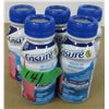 Image 1 : FREIGHT DAMAGE (AS IS):  ENSURE STRAWBERRY (5 BOTTLES)