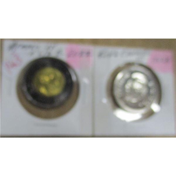 2022 MEMORY OF QUEEN ELIZABETH II & 2023 KING CHARLES III UNCIRCULATED COIN SET