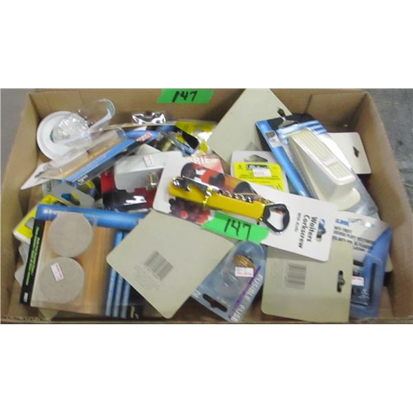 FLAT C/W HOUSEWARES, ETC