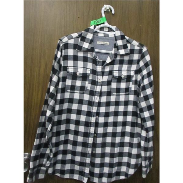 GREY CHECKER SHIRT (SIZE SMALL)