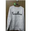 Image 1 : GREY SWEATER (SIZE LARGE)