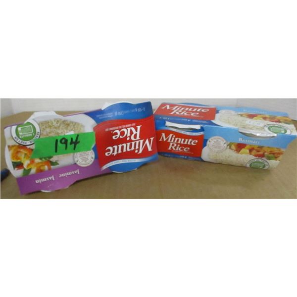 STORE CLOSE-OUT (AS IS):  MINUTE RICE (2 X 2 TUBS)