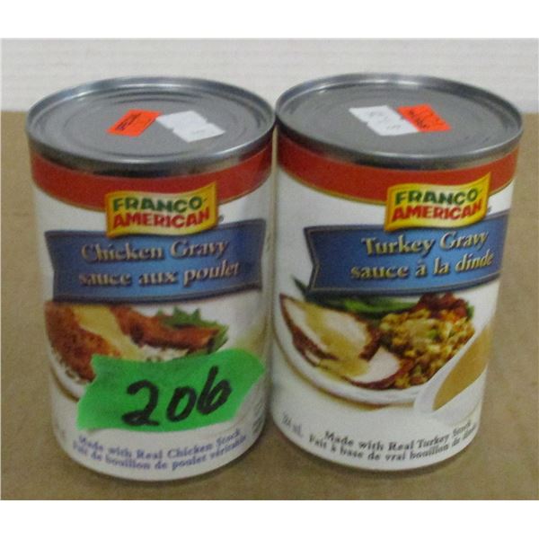 STORE CLOSE-OUT (AS IS):  GRAVY - 2 CANS