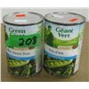 Image 1 : STORE CLOSE-OUT (AS IS):  GREEN GIANT PEAS - 2 CANS