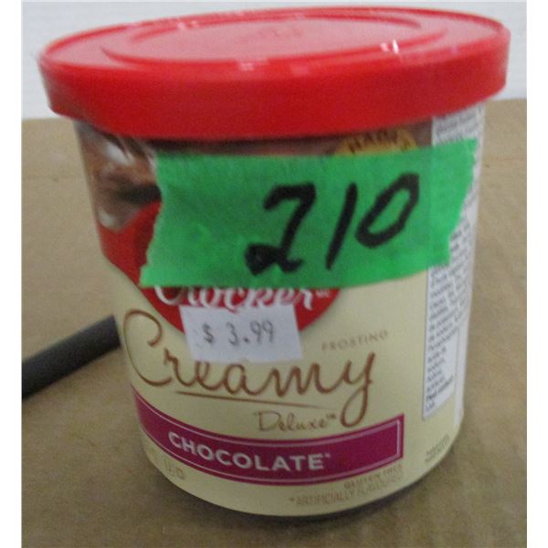 STORE CLOSE-OUT (AS IS):  BETTY CROCKER CHOCOLATE FROSTING