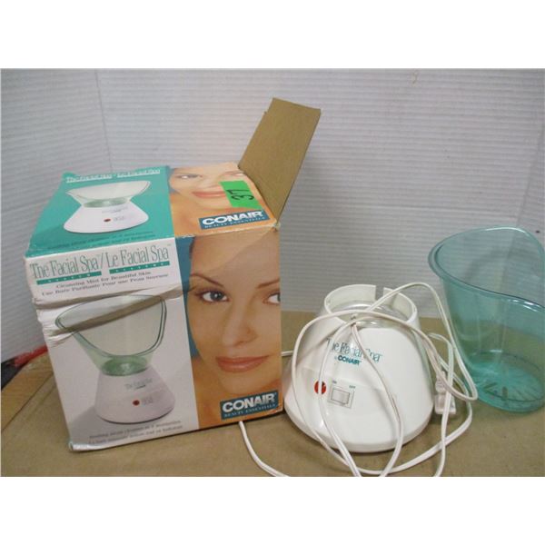 ESTATE:  CONAIR FACIAL SPA (MSRP $39.99) IN ORIGINAL BOX