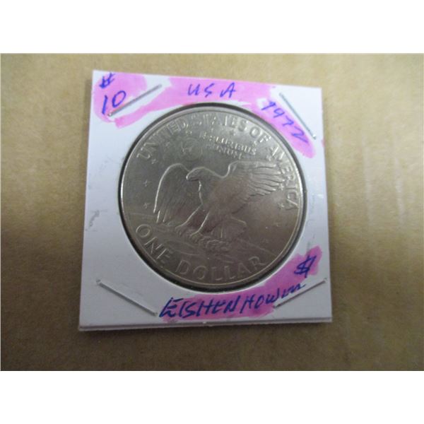 1972 EISHENHOWER USA DOLLAR
