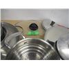 Image 5 : ESTATE:  BOX C/W POTS & PANS