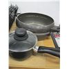 Image 2 : ESTATE:  BOX C/W POTS & PANS