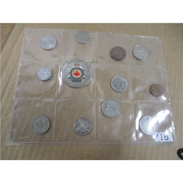 STOCK SHEET WORLD COLLECTABLE COINS