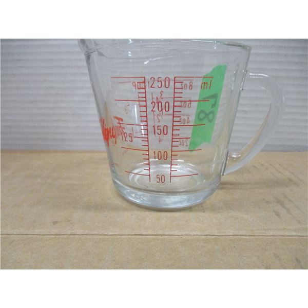 ESTATE:  FIRE KING MEASURING CUP