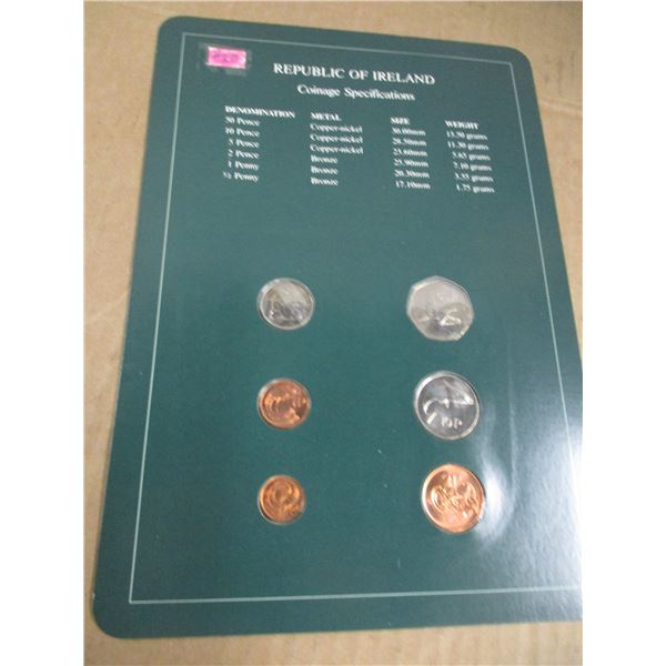 REPUBLIC OF IRELAND MINT SEALED COIN SET