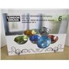 Image 1 : ESTATE:  LONDON DRUGS SET OF 6 COLORED BOWLS IN ORIGINAL BOX