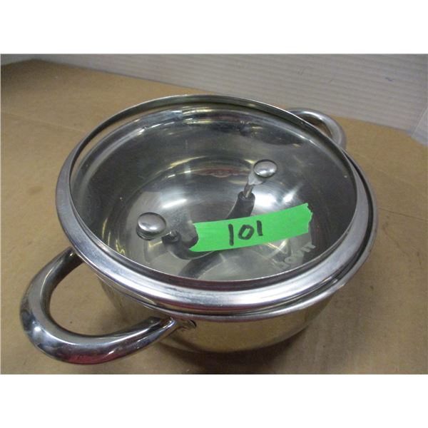 ESTATE:  POT & LID (7")