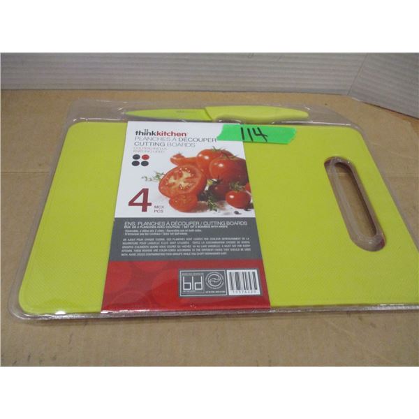 ESTATE (NEW):  CUTTING BOARD & KNIFE IN ORIGINAL PACKAGE