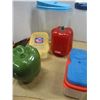 Image 3 : ESTATE:  BOX C/W PLASTIC STORAGE CONTAINERS