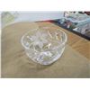 Image 3 : ESTATE:  GLASS BOWL & 2 DISHES