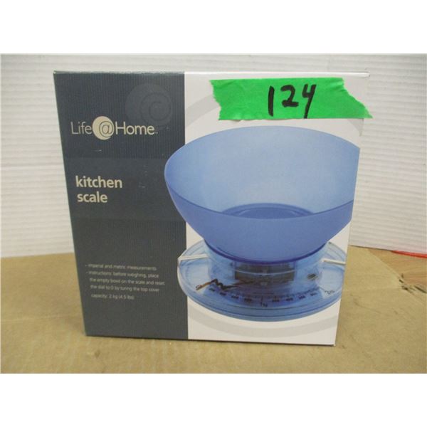 ESTATE (NEW):  LIFE AT HOME KITCHEN SCALE IN ORIGINAL BOX