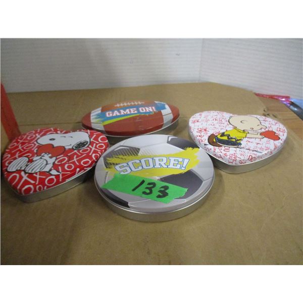 SHELF PULLS (AS IS):  CASE C/W 18 TINS OF COOKIES