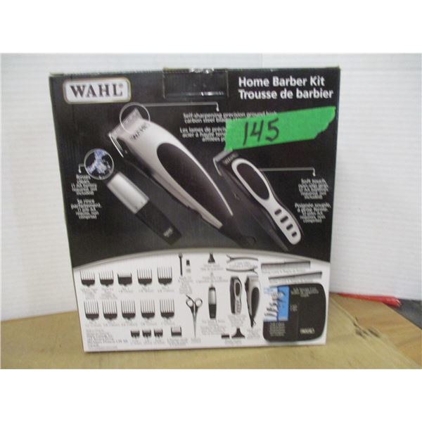 ESTATE (NEW):  WAHL HOME BARBER KIT IN ORIGINAL BOX