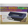 Image 1 : ESTATE (NEW):  DOCU-SHRED 5 PAGE SHREDDER IN ORIGINAL BOX