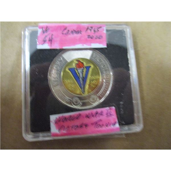 1945 - 2020 WORLD WAR II VICTORY TOONIE