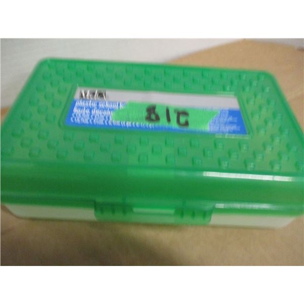 STORE CLOSE-OUT (AS IS):  PLASTIC SCHOOL BOX