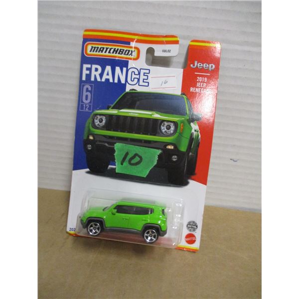 2019 JEEP RENEGADE MATCHBOX (FACTORY SEALED)