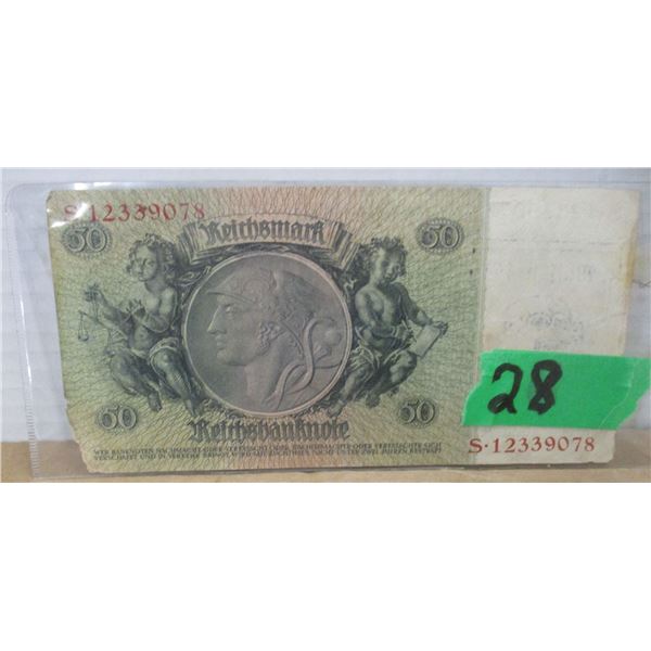 50 SS MARK GERMAN