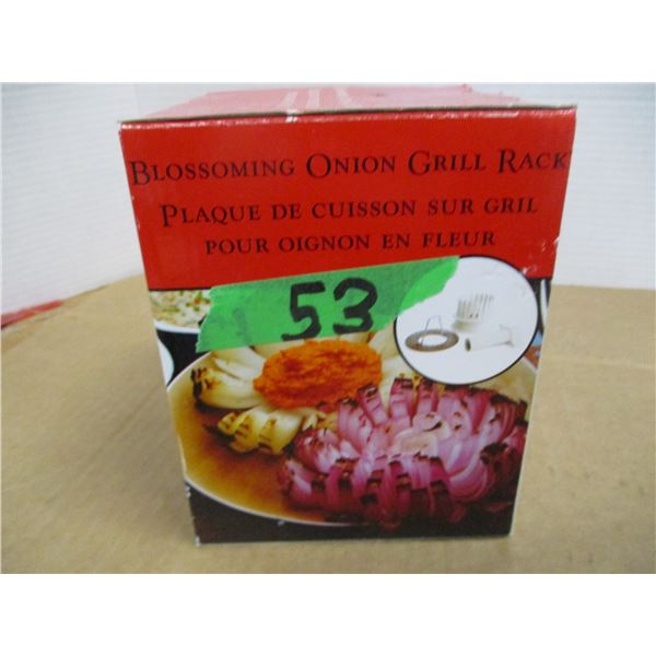 ESTATE/NEW:  BLOSSOMING ONION GRILL RACK