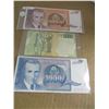 Image 1 : STOCK SHEET OF WORLD CZECHOSLOVAKIA BANK NOTES