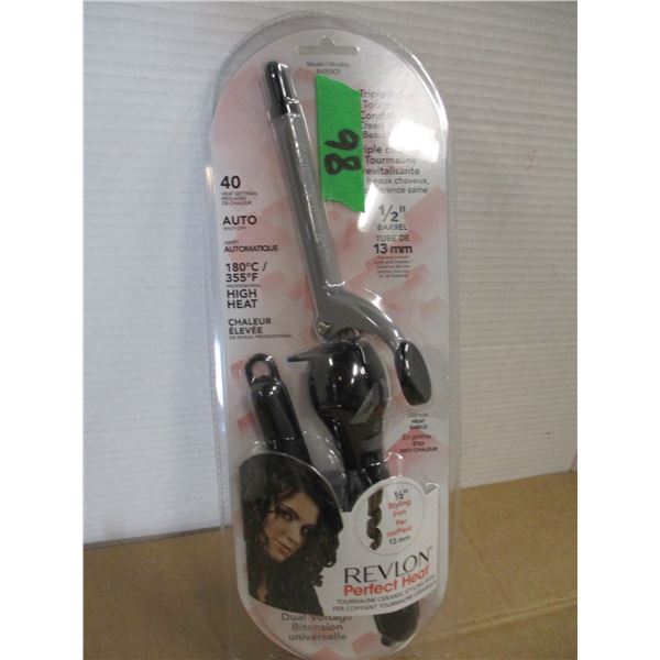 ESTATE/NEW:  REVLON STYLING IRON (1/2" BARREL)