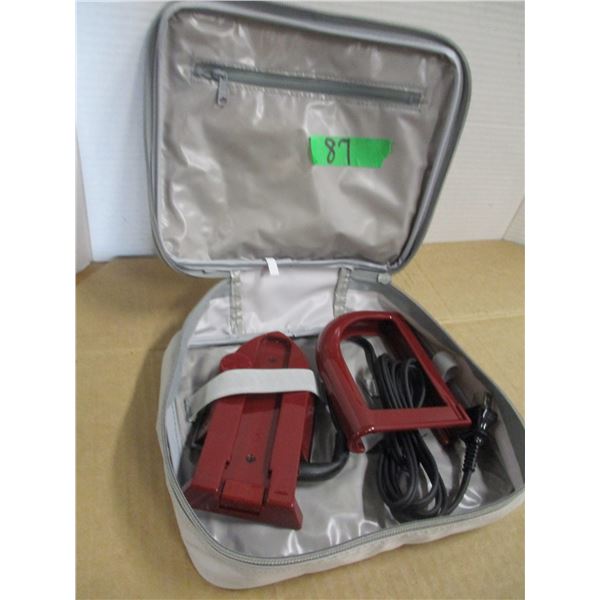 ESTATE:  TRAVELLING IRON IN CASE