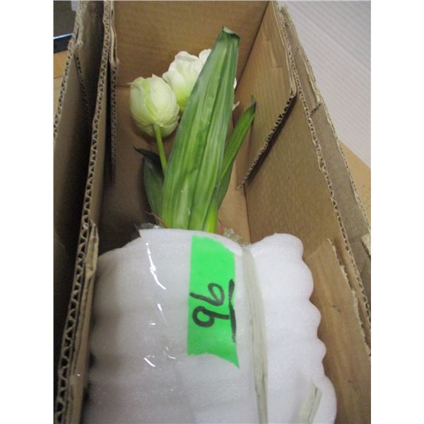 ESTATE:  FLOWER & POT IN ORIGINAL BOX