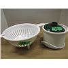 Image 1 : ESTATE:  RIVAL LITTLE DIPPER SMALL CROCK POT & STRAINER
