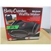 Image 1 : ESTATE/NEW:  BETTY CROCKER BELGIAN WAFFLE MAKER IN ORIGINAL BOX