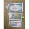 Image 1 : SET OF 3 UNCIRCULATED WORLD BANK NOTES