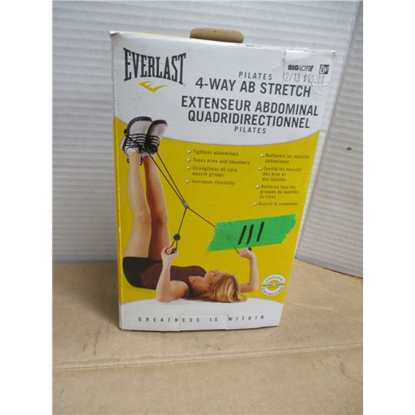 ESTATE:  EVERLAST 4 WAY AB EXERCISER IN ORIGINAL BOX