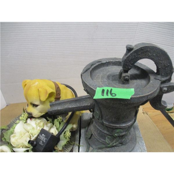 ESTATE:  DOG FOUNTAIN